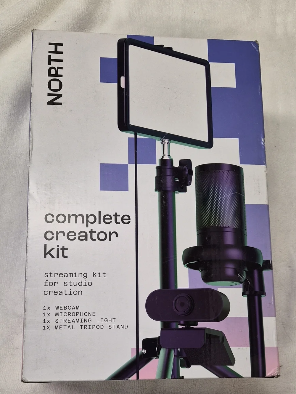 Complete Creator Kit Streaming Webcam & Microphone - Black